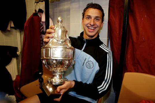 Zlatan Ibrahimovic, Ajax med pokalen