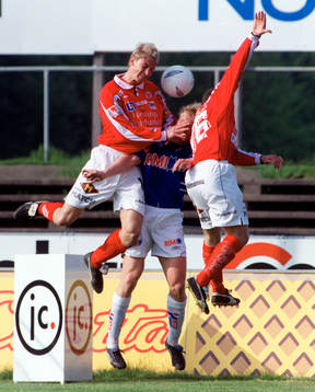 Petter Hansson, Halmstad kläms mellan Patrik Rosengren och