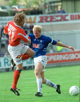 Petter Hansson, Halmstad och Lasse Johansson, Kalmar