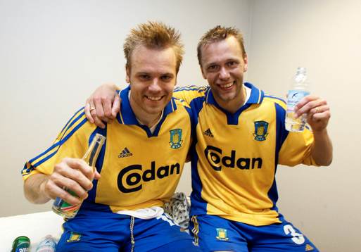Mattias Jonson och Krister Nordin, Bröndby