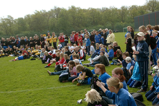 Fotboll, flickfotbollens dag i Helsingborg