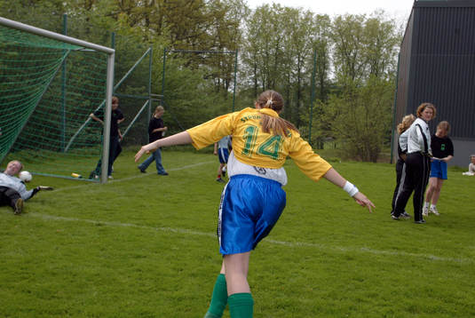 Fotboll, flickfotbollens dag i Helsingborg