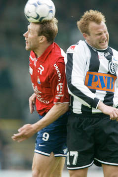 Joakim Karlsson, Örgryte och Anders Friberg, Landskrona.