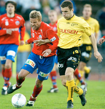 Hans Eklund, Helsingborg i en närkamp med Jurica