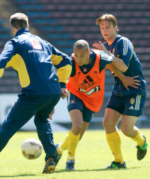 Henrik Larsson och Anders Svensson
