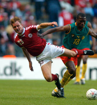 Brian Steen-Nielsen, Danmark och Eric Djemba, Kamerun
