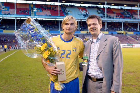 Andreas Andersson, Sverige, matchens lirare