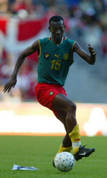 Fotboll, landskamp, Nicolas Alnoudji,  Kamerun