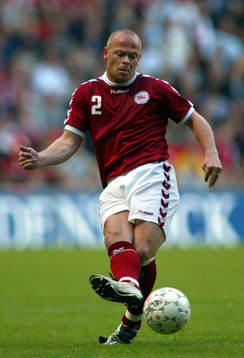 Fotboll, landskamp, Stig Tofting, Danmark