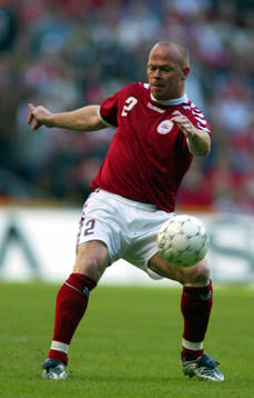 Fotboll, landskamp, Stig Tofting, Danmark