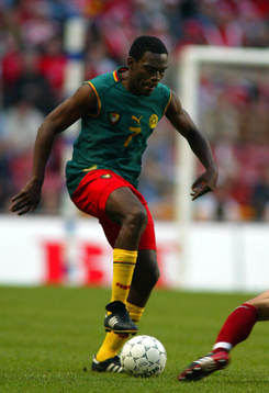 Fotboll, landskamp, Danmark - Kamerun