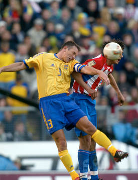 Patrik Andersson, Sverige. Nick, nickduell