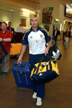 Andreas Andersson på Arlanda