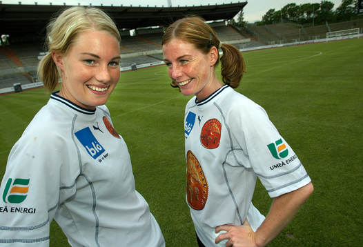 Hanna Marklund och Malin Moström, Umeå