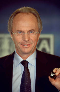 Englandsförbundskapten Sven Göran Eriksson (Svennis)