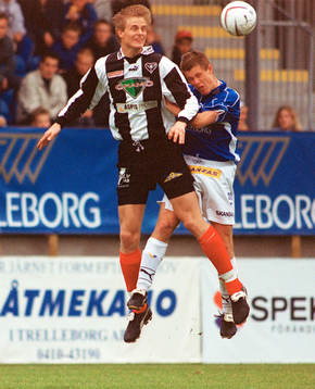 Dennis Melander, Trelleborg. Nickduell