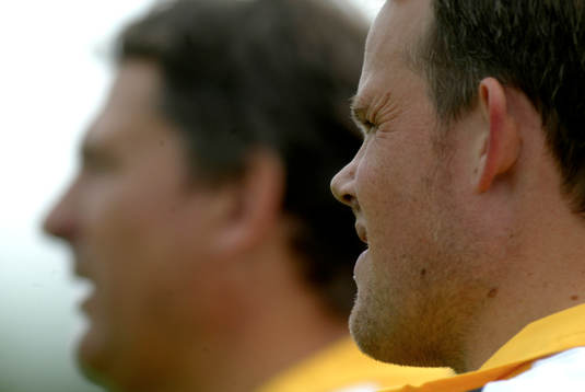 Magnus Eek och Peter Persson, tränare,tränarduo, IFK
