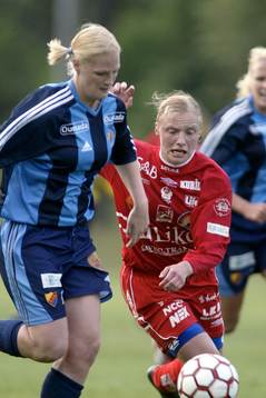 Camilla Hedlund, Djurgården och Sofia Simonsson, Alvik