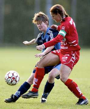 Karolina Rinman, Djurgården och Åsa Backman, Alvik