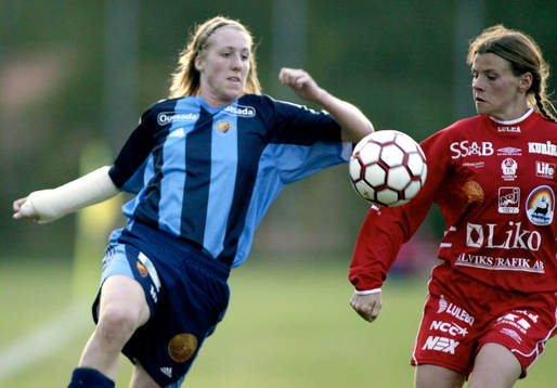 Sara Johansson, Djurgården och Johanna Lindgren, Alvik