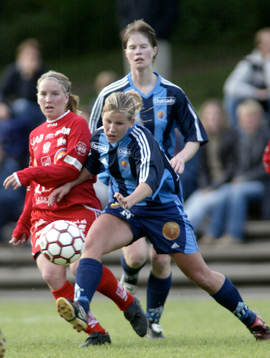 Johanna Ahola och Karolina Ringman, Djurgården och Malin