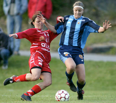 Anja Larsson, Alvik och Jessica Landström, Djurgården