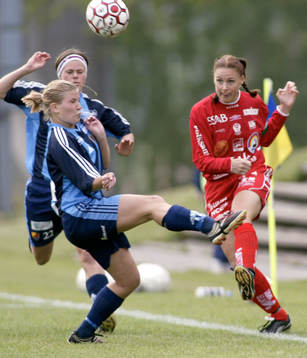 Åsa Backman, Alvik och Emma Luttu och Johanna Ahola,