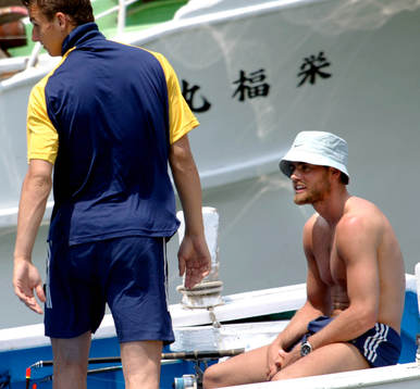 Zlatan Ibrahimovic och Olof Mellberg, Sverige