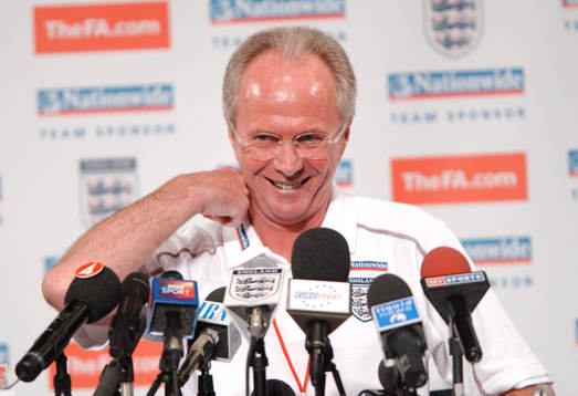 Sven-Göran Eriksson, förbundskapten England