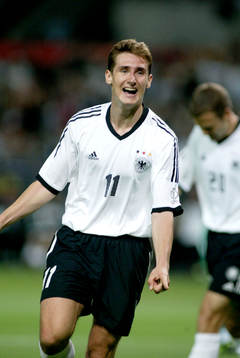 Miroslav Klose, Tyskland jublar (jubel)