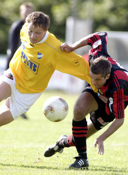 Jörgen Svensson, IFK Malmö och Peter De Flon,