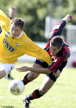 Jörgen Svensson, IFK Malmö och Peter De Flon,