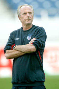 Sven-Göran Eriksson (Svennis), tränare England