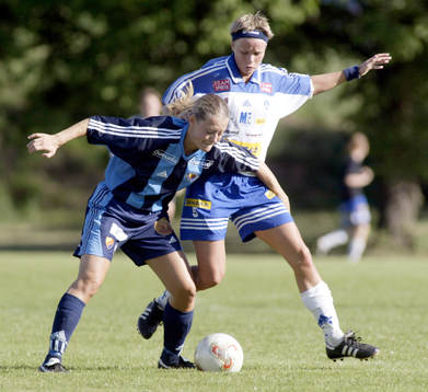 Tina Kindvall, Djurgården och Sara Thunebro, Älvsjö