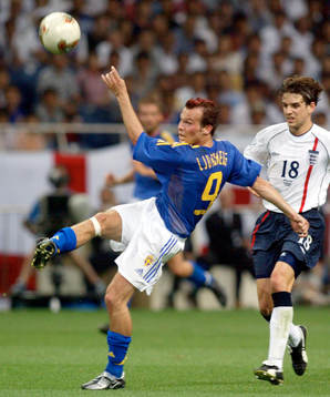 Fredrik Ljungberg, Sverige och Owen Hargreaves, England