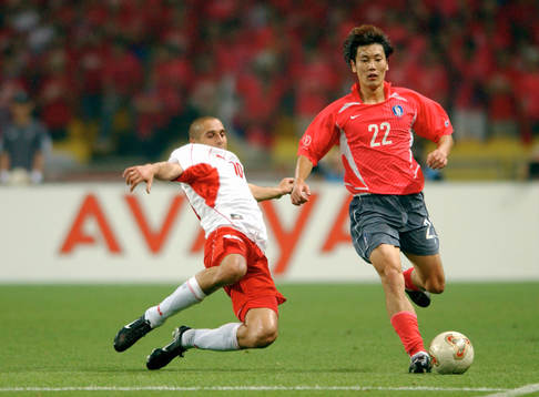 Chong Gug Song, Korea och Radoslaw Kaluzny, Polen