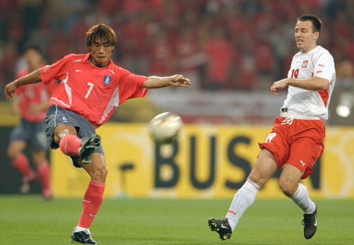 Kim Tae Young, Sydkorea och Maciej Zurawski, Polen