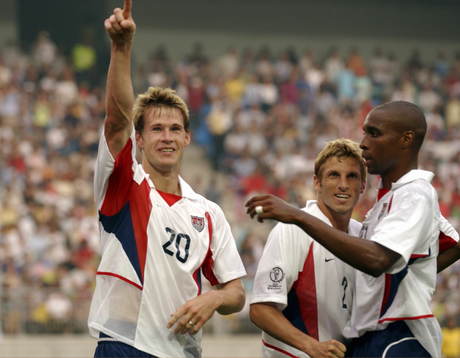 Brian McBride, USA (Amerika)jublar, jubel
