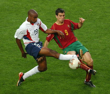 Eddie Pope, USA och Pauleta, Portugal
