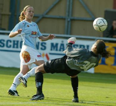 Fotboll, dam, allsvenskan, Damallsvenskan Malmö FF - Alvik