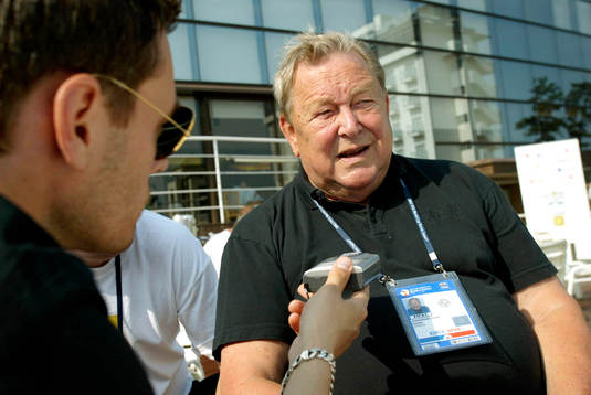 Lennart Johansson, President UEFA (Ordförande UEFA)