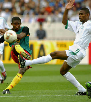 Samuel Etoo, Kamerun och Rehda Turkar, Saudiarabien