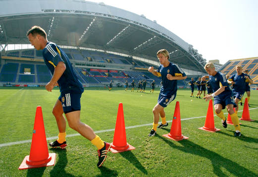 Patrik Andersson, Pontus Farnerud, Erik Edman och Marcus
