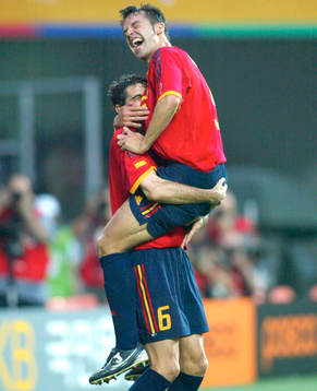 Fernando Morientes, jubel