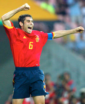 Fernando Hierro, jubel