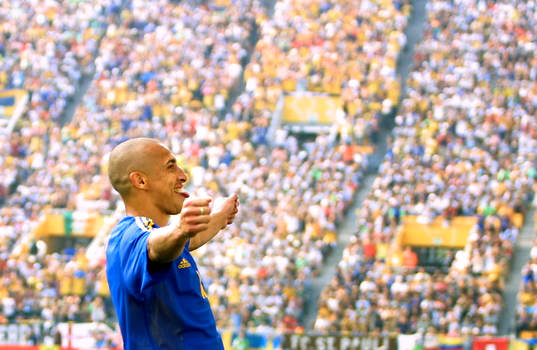 Henrik Larsson, jubel