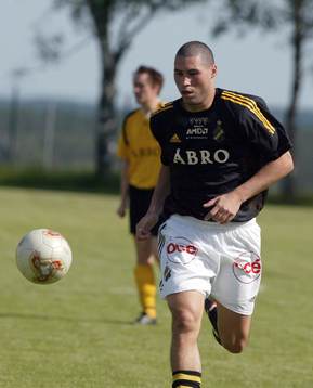 Allyson (Brasilien)  som provspelade för AIK