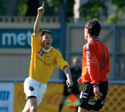 Martin Alm, IFK Malmö jublar