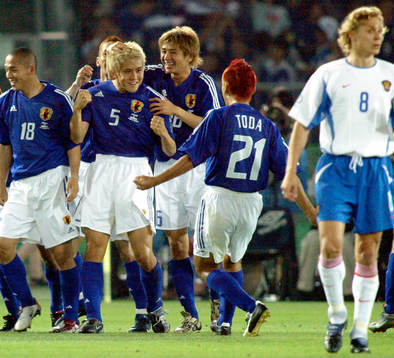 Junichi Inamoto, Japan gratuleras