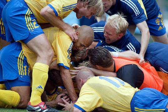 Sverige, jublar, jubel